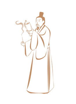 古人制香圖