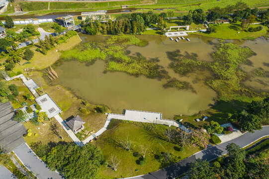 深圳光明区新陂头南湿地公园