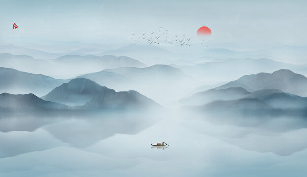 山水畫
