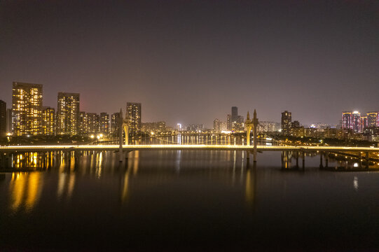 珠海城市风格夜景