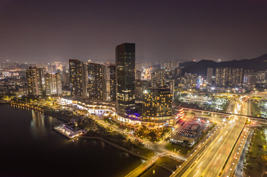 珠海城市风格夜景