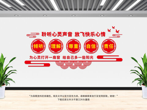 心理咨詢文化墻