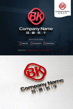 BKLOGO標(biāo)志設(shè)計(jì)