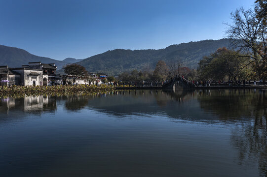 安徽宏村南湖风景