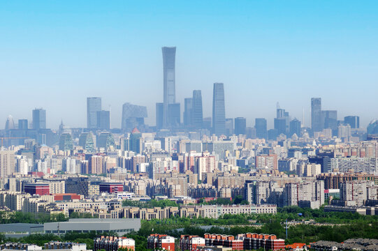 北京国贸CBD建筑群