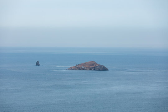 大连海洋海岛风光高清素材