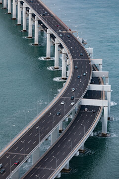 大连城市风光星海湾跨海大桥