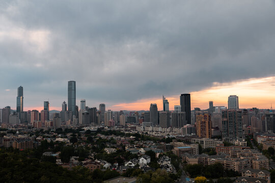 大连城市风光地标建筑旅游