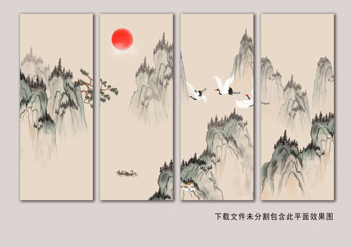 新中式裝飾畫