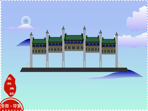 安陽袁林牌坊