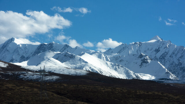 甘孜彩林雪山红叶摄影天堂26