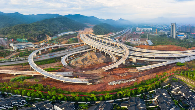 义乌城市道路交通立交枢纽