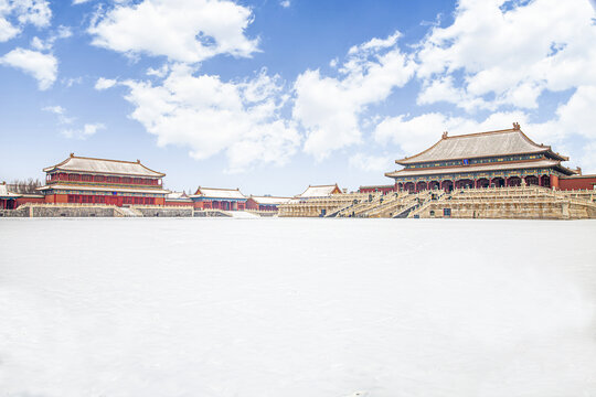 故宫雪景