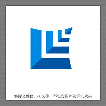 L字母创意LOGO设计