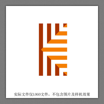 K字母建筑LOGO设计