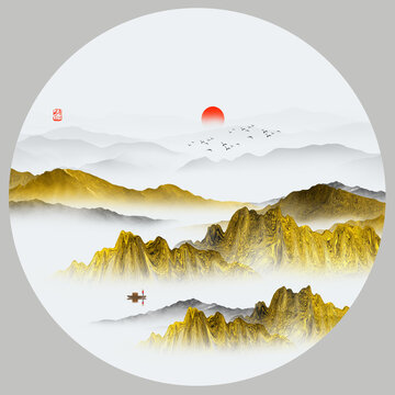 寫意山水
