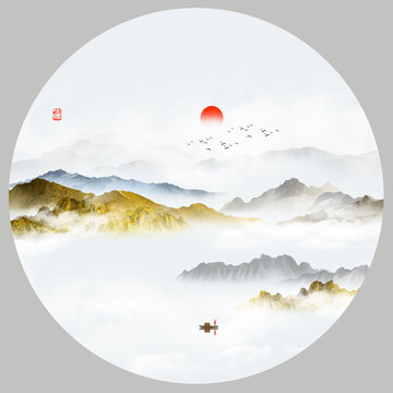 水墨畫