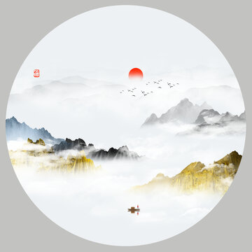 山水
