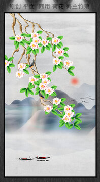 原創花鳥山水畫