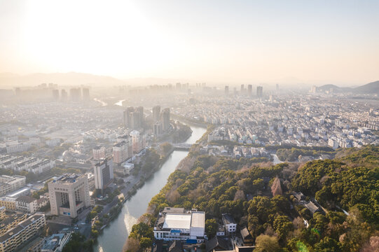 余姚城市风光