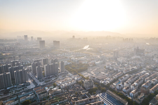 余姚城市风光