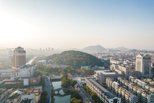 余姚城市风光