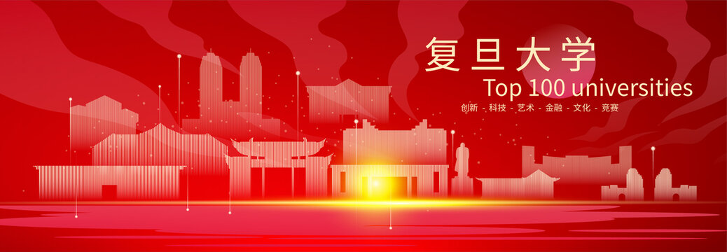 復旦大學海報