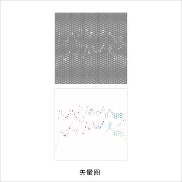 三角鏤空圖案