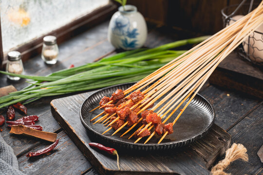 牛肉串串火锅