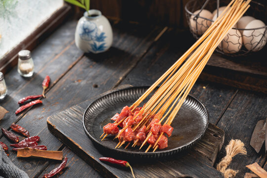 牛肉串串火锅