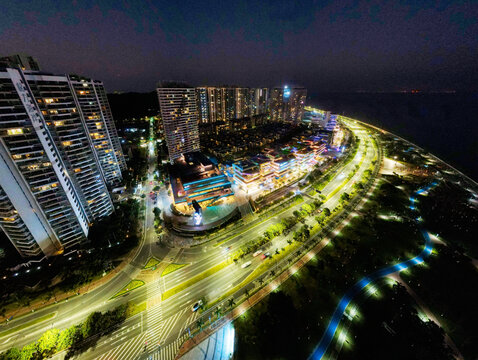 珠海格力海岸夜景