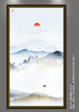 水墨掛畫(huà)