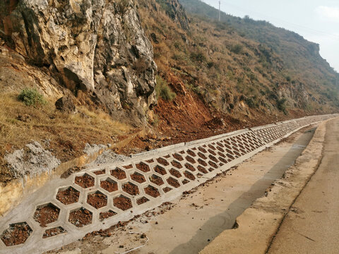 道路生态排水沟施工