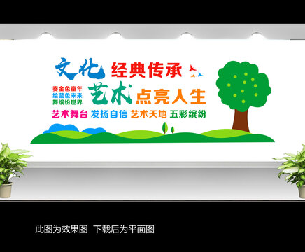 美術(shù)文化墻