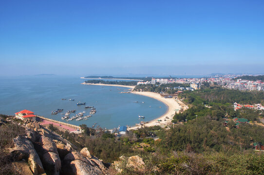 湄洲湾湄洲岛海湾港湾