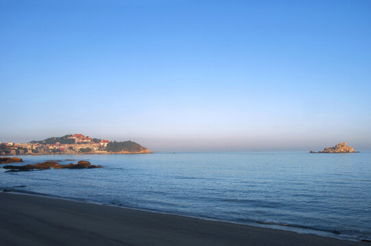 湄洲岛海岸暮色