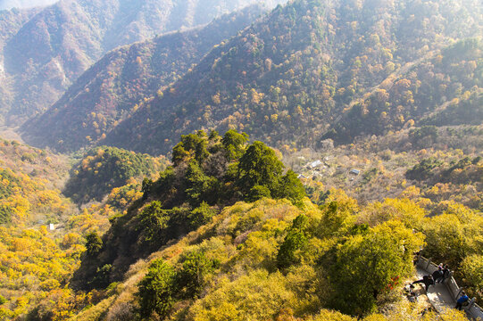 秦岭秋景