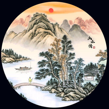 古典山水画