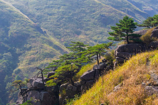 武功山地质公园初秋风光