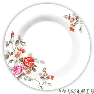 餐具花面
