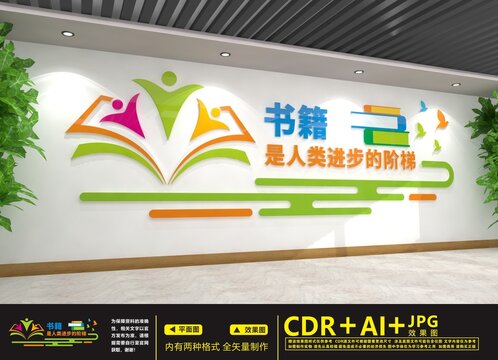讀書文化墻