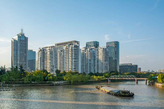 武林门京杭大运河