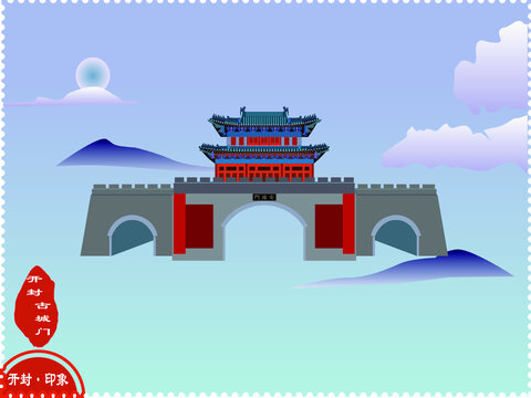 開封古城門