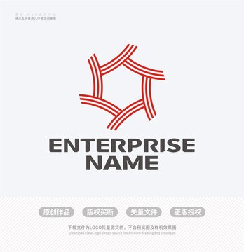 人才人字LOGO标志设计