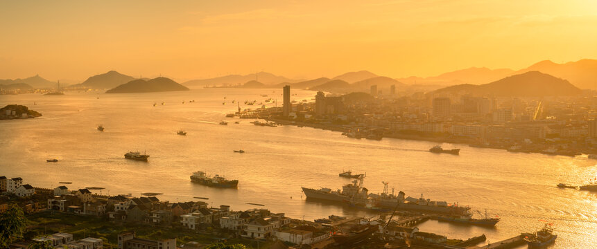 浙江宁波象山石浦渔港