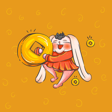 財(cái)神兔