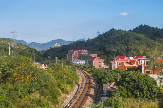 漳泉肖铁路风景