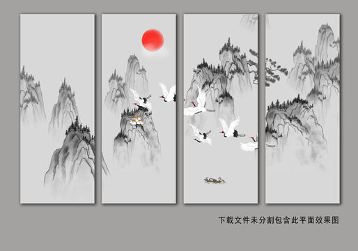 中式山水畫
