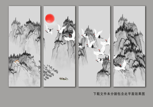 古典傳統(tǒng)山水畫