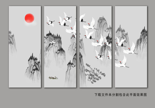 意境中國風山水